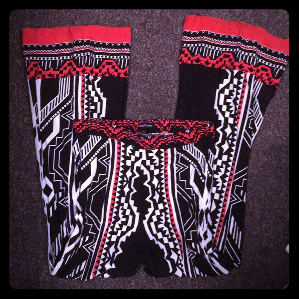 Jealous Tomato Aztec Patterned Dress Pants